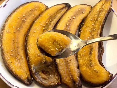 吃烤香蕉有效治療拉肚子